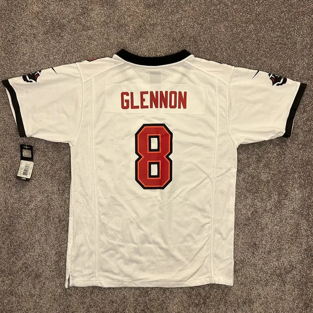 Nike Tampa Bay Buccaneers NFL Football Jersey Glennon #8 Youth Size XL - NWT $75